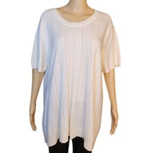 White Stag Sweater Knit Cream  Womens  Size 22W 24W